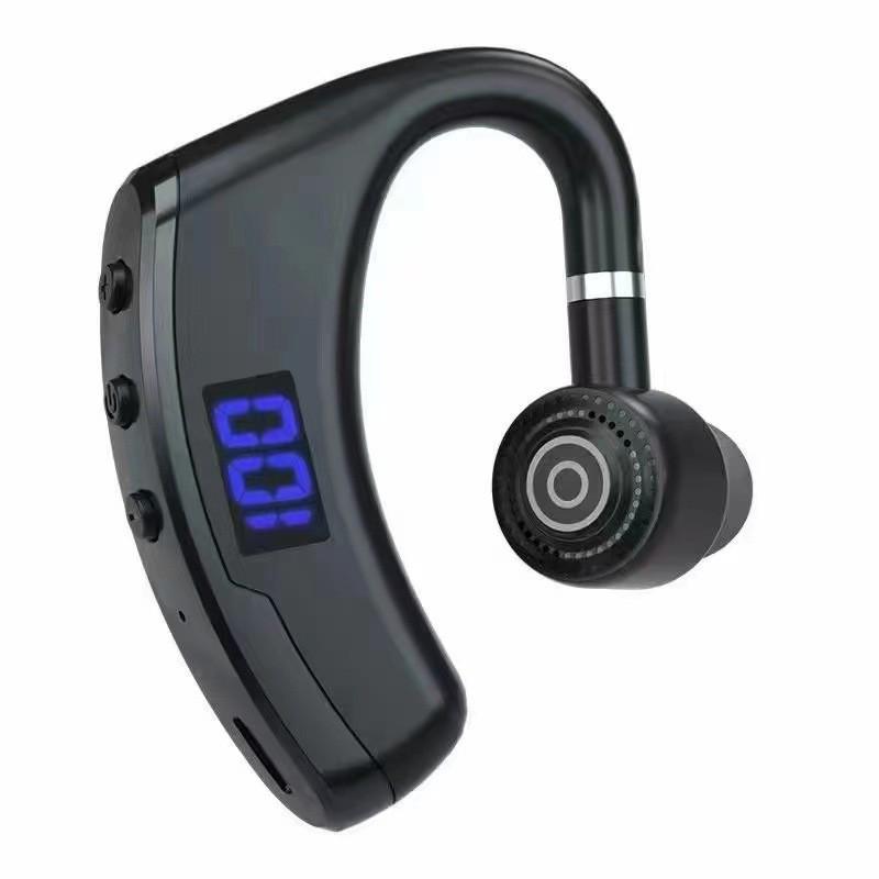 

EXCELAY Bluetooth V9: Ultra-Long Battery Life Single Wireless Earbud with Digital Display Earbud Only (No Accessories)