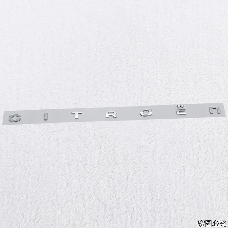 Aufkleber für Citroen C3 C4 C2 C5 C1 Berlingo Jumper Grand Picasso C4L Saxo Xsara DS3 Elysee ABS Auto Logo Heckklappen Emblem