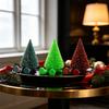 Collectable Movable Figures Christmas Tree Figure, Flexible Joints 3D Printed Holiday Atmosphere Decorations Ornament, Creative Festive Figure