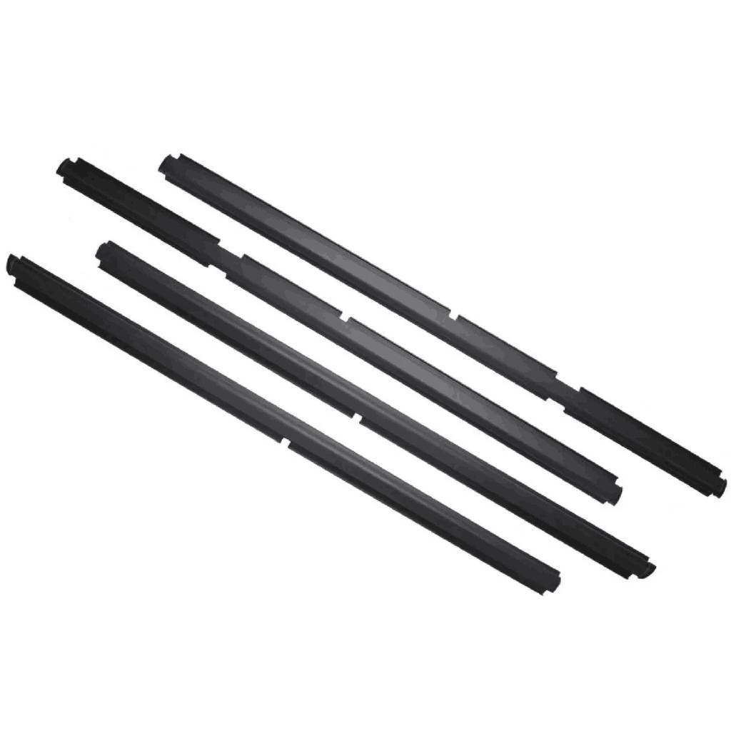 4Pcs/set Car Windows Weather Strip Side Glass Window Pressure Sealant Sealing Strips for Grand Cherokee II WJ WG 1998-2005