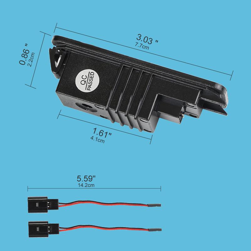 Super Bright License Plate Light For VW Passat CC LED Waterproof License Plate Light For VW Golf 5 6 Waterproof Car Accessories