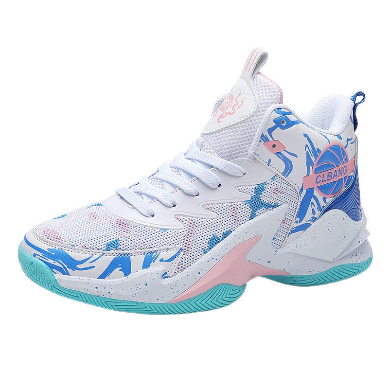 Putian Feibiao shock-absorbing basketball shoes men's high-top rebound technology actual combat sneakers carbon plate combat boots sports shoes women'