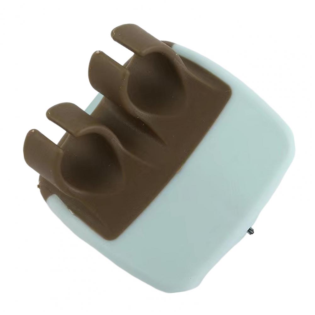 Stainless Steel Finger Grip Peeler, Rubber Handle, Palm Peeler, Ergonomic Design, Space Saving