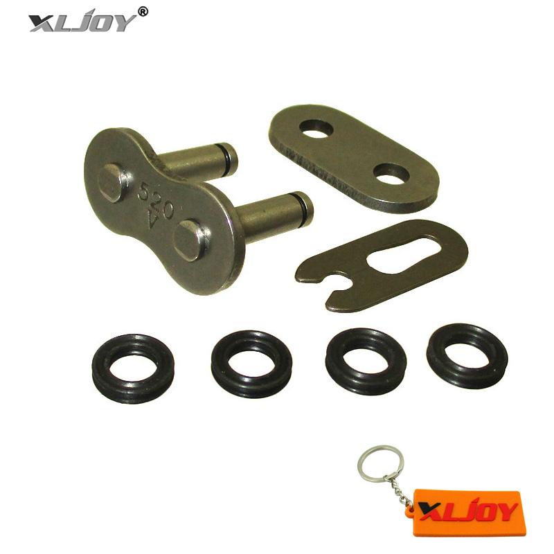 XLJOY 520 X-ring Chain Connecting Master Link For Honda Yamaha Suzuki Kawasaki 1set