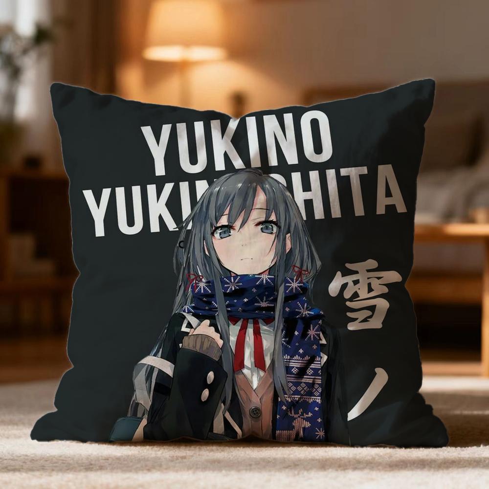 Popular M-MMy Teen Romantic Comedy SNAFU Cushion Cover Soft Washable Pillow Case Multi-Scene for Couch Bed Travel Office Use