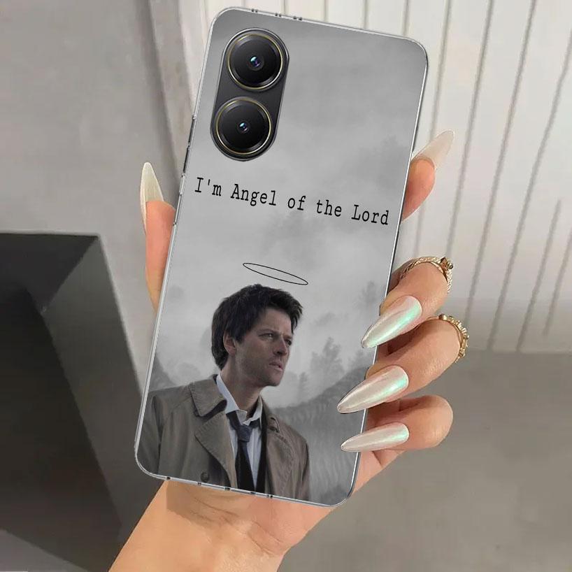 Angel Castiel Supernatural Phone Case for Xiaomi Poco X5 X6 X7 Pro F7 Ultra M7 Redmi 15 15C 13 13C 12 12C 10 10A 10C 9 9A 9C 9T