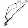 Les Trésors De Lily [J8205] - Black 'Cats' Designer Necklace