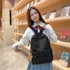 Schoolbag Japanese ins style campus solid color light leisure large capacity simple versatile schoolbag junior high school student backpack