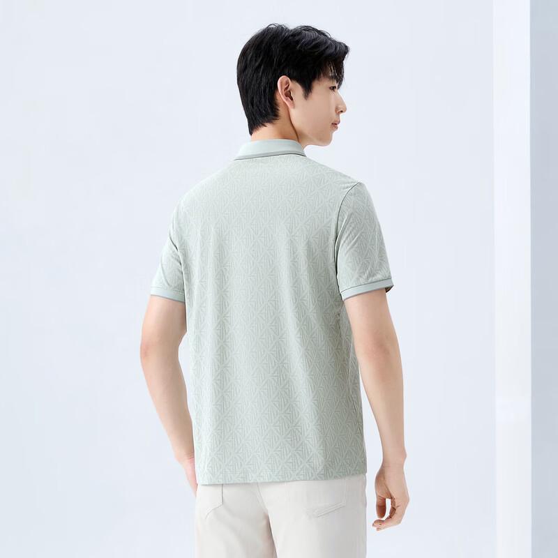 SEVEN Men's Cooling Short Sleeve Polo Shirt