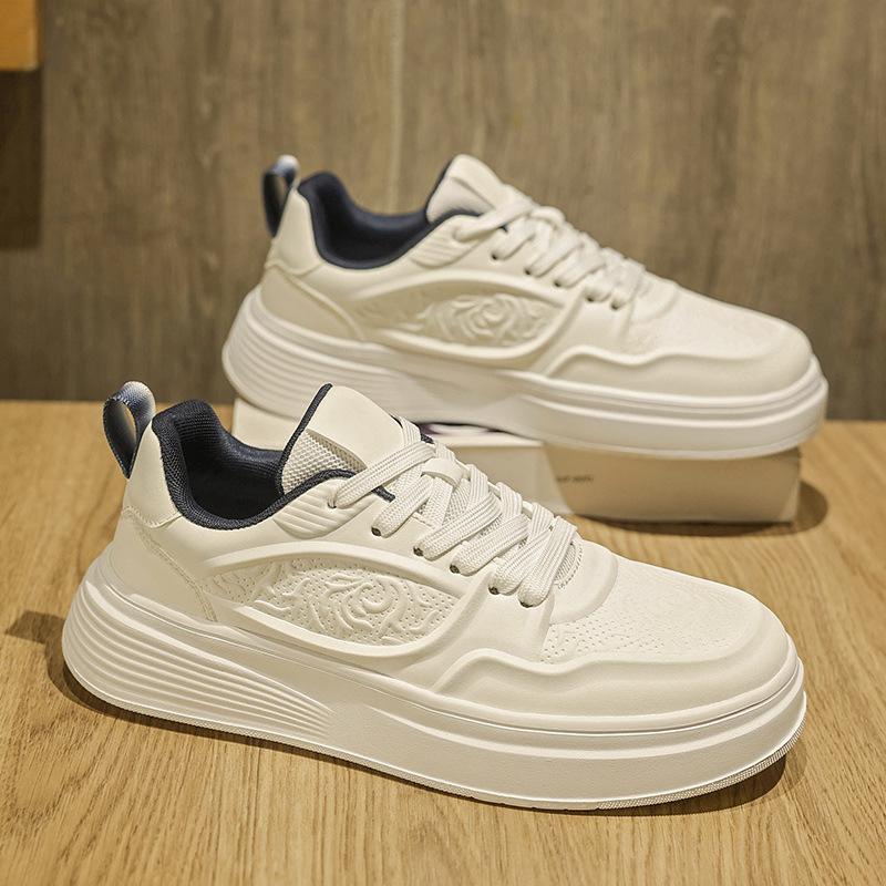 Autumn new men's casual board shoes niche Harajuku versatile sports shoes one pedal thick-soled wear-resistant running tide shoes