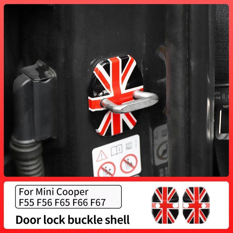 Dörrlås Skyddande Spänne Skyddsfodral För Mini Cooper F65 F66 F56 F55 F67 ABS Bil Styling Tillbehör Vattentät Rostskydd