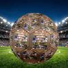 Billie Eilish Print Size 5 Soccer Ball, PU Wear Resistant Football for Match Training and Daily Practice, Birthday Gift for Soccer Fans