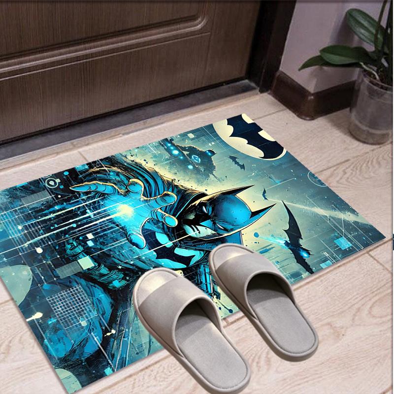 Batman Pattern Rug, Indoor/Outdoor Mat, for Picnic, Gameroom, Bedroom, Office, Living Room, Home Decor Carpet, Birthday Gift