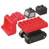 TAKARA TOMY Tomica Plarail Block Fire Rescue Set Ages 3 and & (Toy, Up)