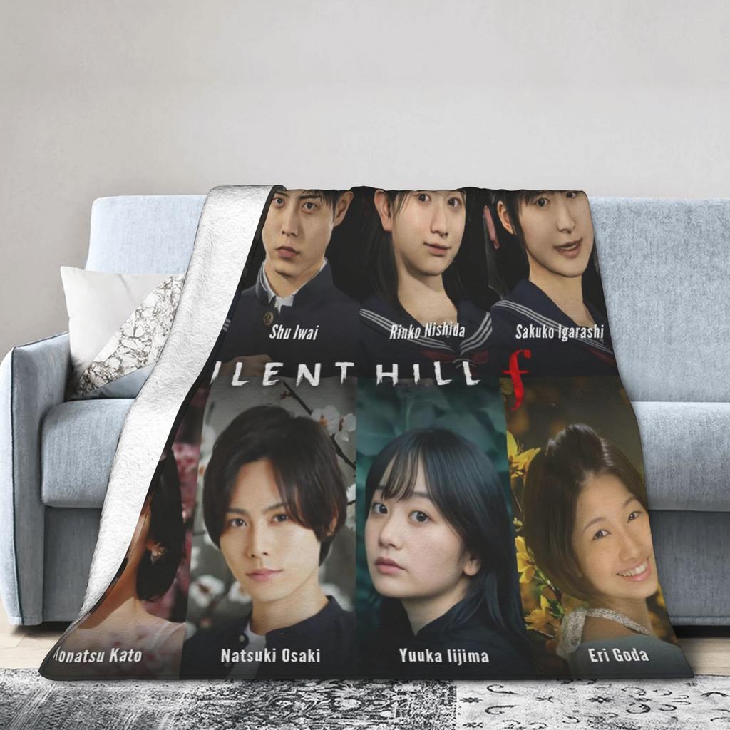 Silent Hill f Game Poster Blankets Quality Super Warm Throw Blanket Autumn Kids Home Decor Fashion Bedspread
