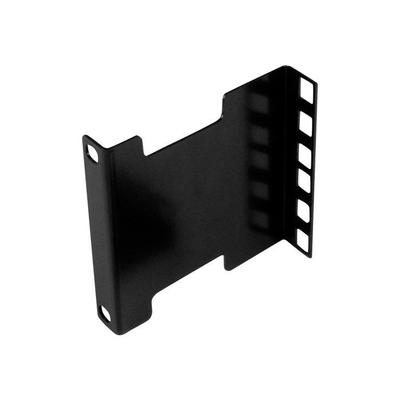 Sada adaptéru hloubky lišty - STARTECH - 2U - 10 cm prodloužení - 58,97 kg Max - Černá