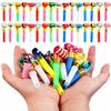 24/48pcs Party Blowers Whistles Noise Makers Blowouts with Paper Fringes, Perfect for Birthday, Wedding, Holiday Party Favors
