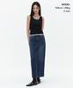 Musinsa Standard Woman Women'S Denim Maxi Skirt [Dark Blue]