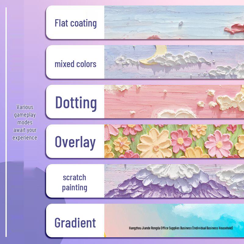 Super Soft Oil Pastel Set with Brush & Scraper Tools - Perfect Crayons for Kids' Birthday Gifts & DIY Projects