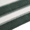 Privacy Fence Screen Green and White 1.8 x 50 m HDPE 75 g m²