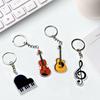 Piano Music Keychain: Creative Mini Instrument Bag Ornament