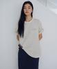 Yulago Archive Stripe Boxy T-Shirt