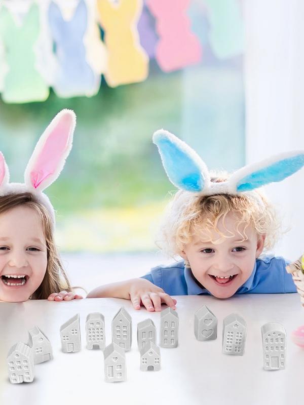 Domácí svícen Silikonová forma Sádrové formy na odlévání svíček Pryskyřičný svícen Řemeslné odlévací formy Domácí dekorace Řemesla Dárky