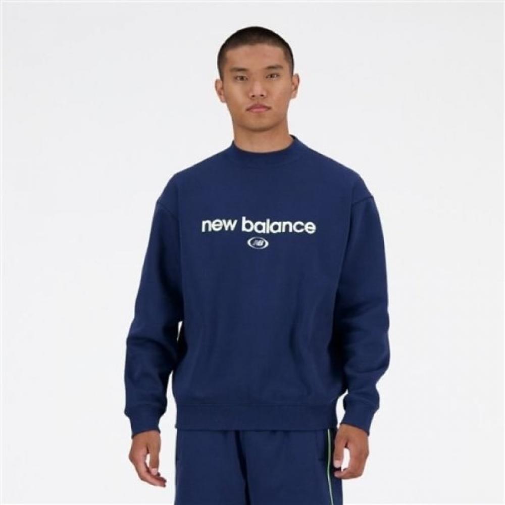 

New Balance Свитшот Galleria Hoops Brushed Crew Mt41597 Nny New Balance 2XL