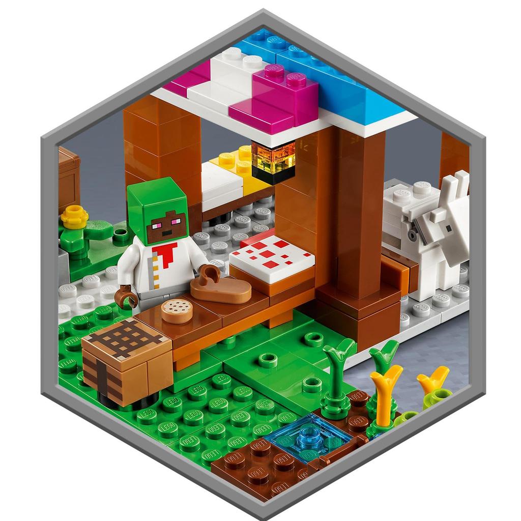 LEGO Minecraft Bakery 21184 Toy Building Blocks Gift Video Game Boys Girls Ages 8+