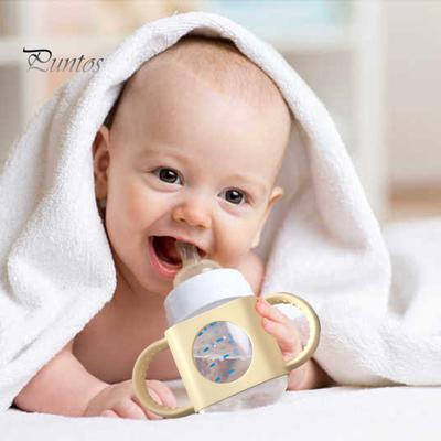 Milk Bottle Handle Cover Multifunctional Silicone Soft Safe Easy To Clean Handle Bottle Cover Baby Accessories