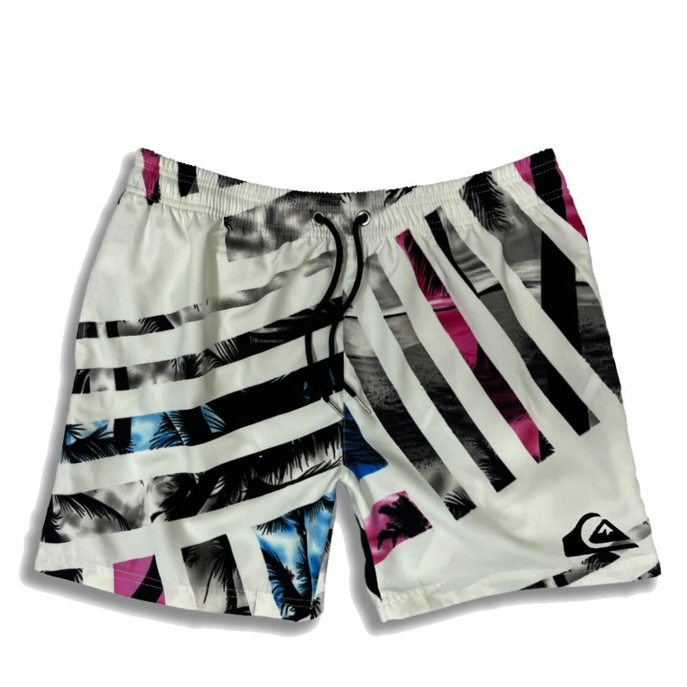 Schnelltrocknende Strandhose für Herren mit Kokosnussbaum-Print – Lockere Passform, große Größe, Stil 2023