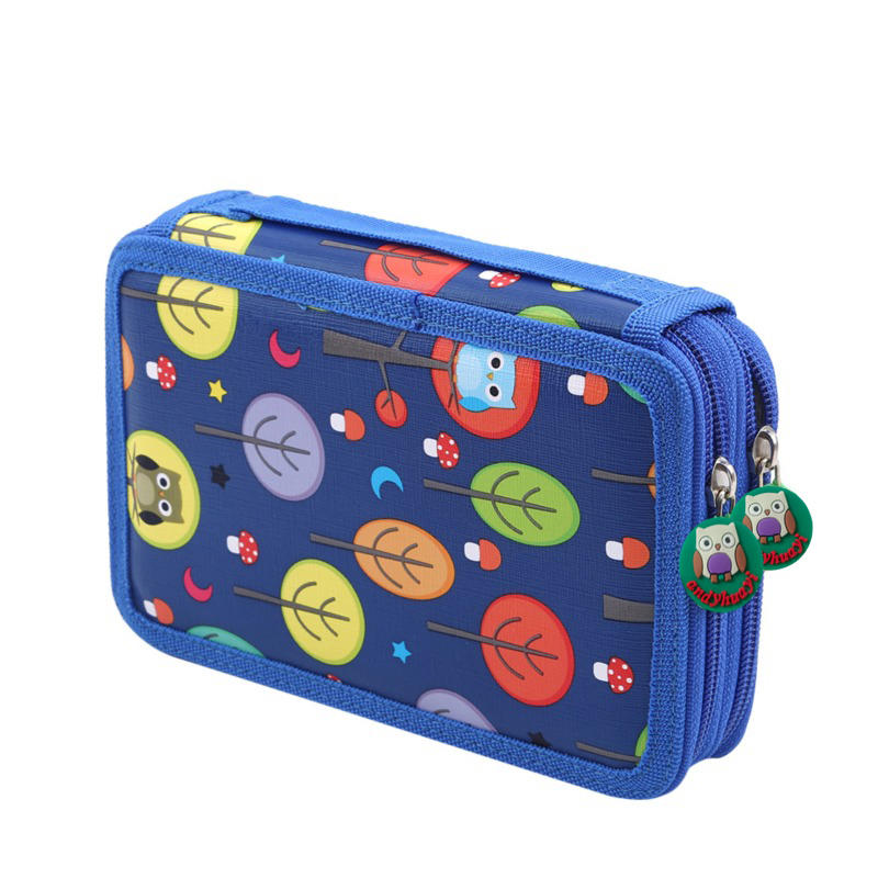 Mehrfachfach Bunt Studenten Bleistift Marker Etui Box Großes Fassungsvermögen Skizzenzeichnen Pinsel Schreibwaren Etui