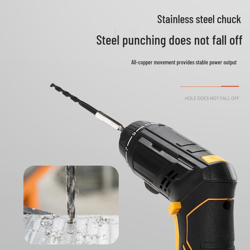 Multifunctional Electric Hand Drill & Screwdriver for Home Use