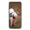 Cute little Pink Pig Phone Case For Samsung A54 A52 A24 A14 A50 A70 A10 A40 A20S A20E A06 A12 A22 A34 A42 A32 5G A04s A16 Cover