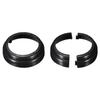 2/4pcs Post Skirt 78mm/3.07" Plastic Split Style Post Base Cover Trim Skirt for Fence Stair Handrail Railing Porch