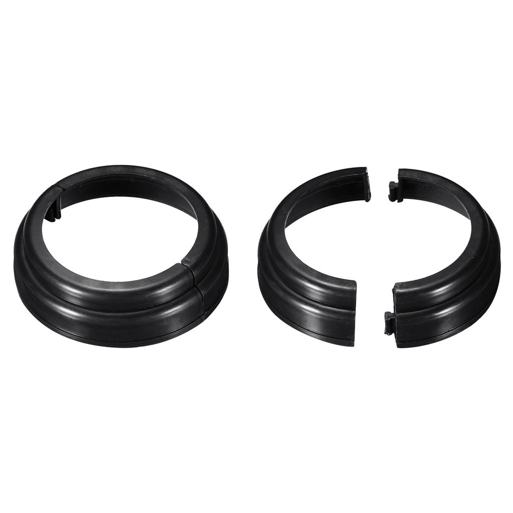 2/4pcs Post Skirt 78mm/3.07" Plastic Split Style Post Base Cover Trim Skirt for Fence Stair Handrail Railing Porch