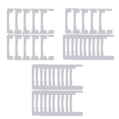 Metal Spacer Metal Wall Plate Shims Wall Plate Leveling Flushing Mount Metal Spacer Wall Plate Metal Spacer Set for Wall