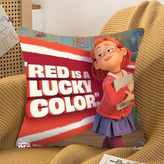 

Chic Cushion Case Fine Stitching Wrinkle-Resistant Vibrant Color Comtable Touch Exquisite Pillow Case