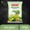 Polvere Jal Jeera Marca Pushp (Masala) Busta da 500 g | Confezione da 1 | Miscela Istantanea Masala per Bevanda Rinfrescante Estiva & Chat, Miscela Menta e Cumino, No