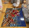 Christmas Rug  Santa Playroom and Bedroom Plush Carpet Non-slip  Soft Play Mat Bed Area Rug Parlor Decor