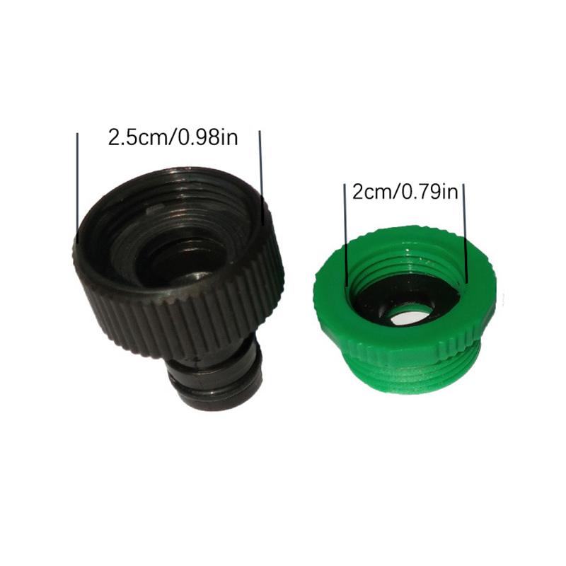 5Pcs 1/2''Or 3/4" Garden Quick Water Inlet Hose Tap Fitting Adaptor Gardening Tool Accessories