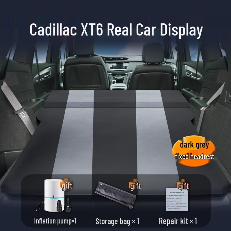 Colchão de Ar para Banco Traseiro Cadillac XT6 - Cama de Carro Inflável