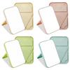 Square Makeup Mirror Portable Folding High-definition Cosmetic Mirror Suitable for Dormitory Desktop Bathroom Dressing Tables