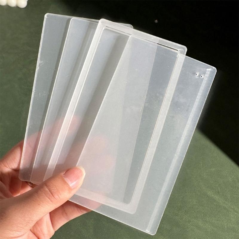 Multiple Shape DIY Acrylic Quicksand Plates Quicksand Ticket Root Mold Acrylic Ultra-permeable Quicksand Empty Plate