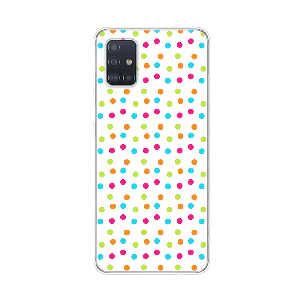 Polka Dots Fashion For Samsung Galaxy A01 A11 A12 A22 A21S A31 A41 A42 A51 A71 A32 A52 A72 A02S Soft Phone Case