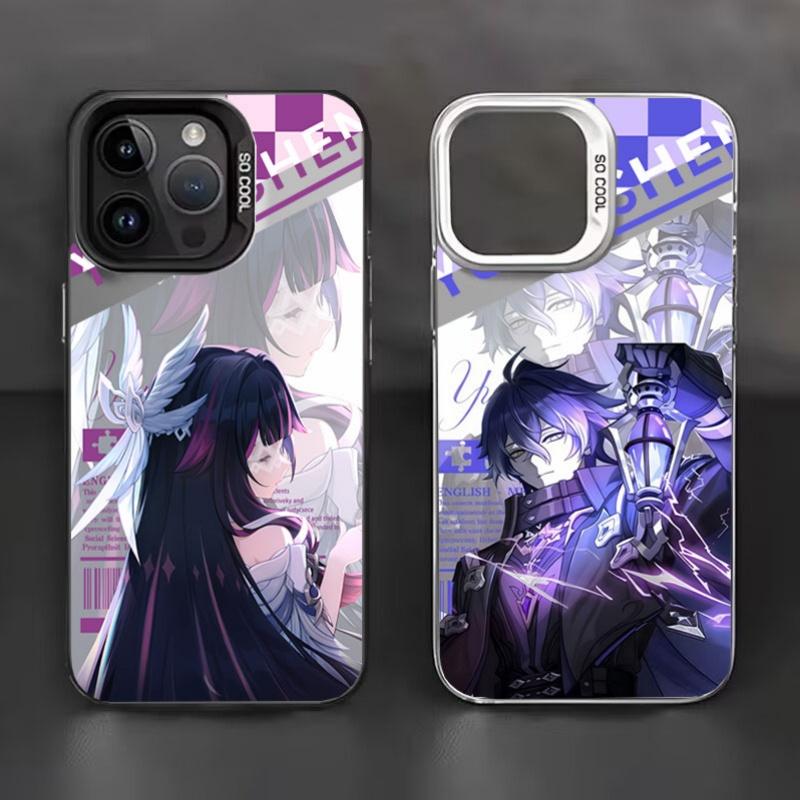 Genshin Impact Flins Columbina Phone Case For Xiaomi POCO X6 X3 M6 F6 F5 X5 X6 X7 F7 Pro 11 Lite 12 13 14 13T 14T 15T Pro Cover