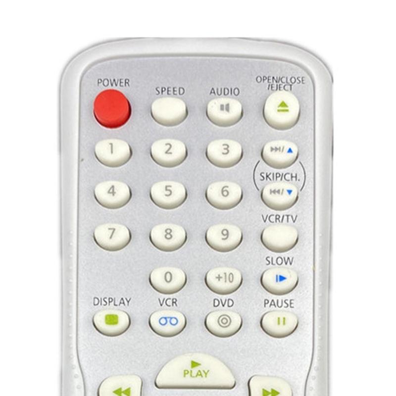 Remote Control for VCR Player DVC840F Plastic Material Ergonomic Button Layout Quick Installation No Tools