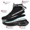 Anti-smashing and Anti-piercing Labor Insurance Shoes for Men, Lightweight, Comfortable and Wear-resistant Work Protective Safety Shoes