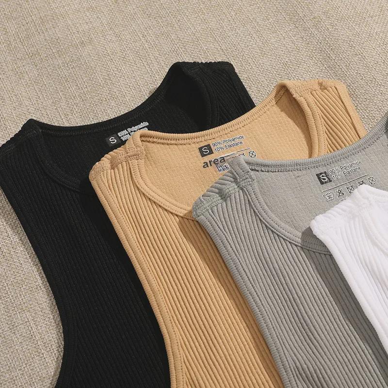 Nahtloses Sport-Yoga-Top - Feuchtigkeitsableitendes & Atmungsaktives Fitness-Tank aus Nylon