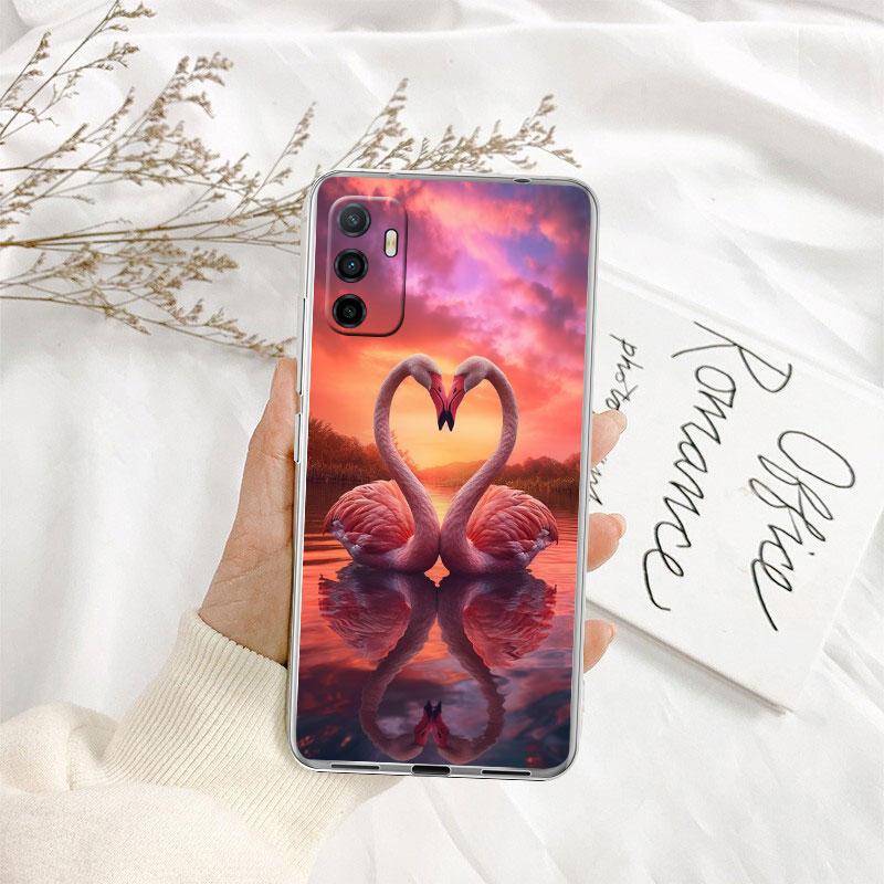 IK28 Flamingos Pink Phone Case for Motorola Moto G10 G20 G30 G31 G32 G34 G35 G41 G42 G50 G51 G52 G55 G60 G60S G62 G71 G72 G75
